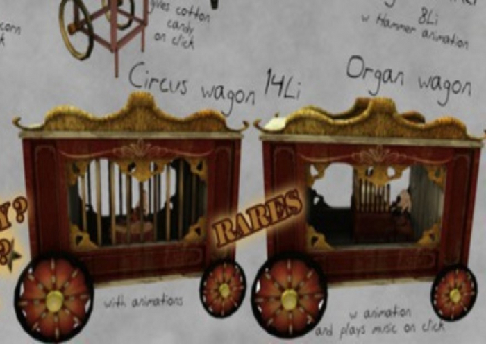 -DRD- Circus - Circuswagon RARE