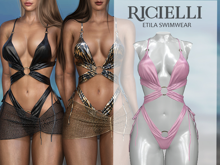 Ricielli - Etila Swimsuit / Baby Pink