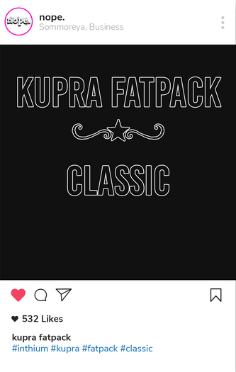 nope. honey -kupra fatpack [add & touch]