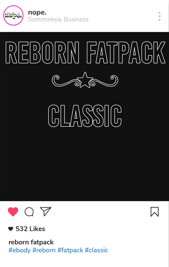 nope. evie - denim reborn fatpack [add to unpack]