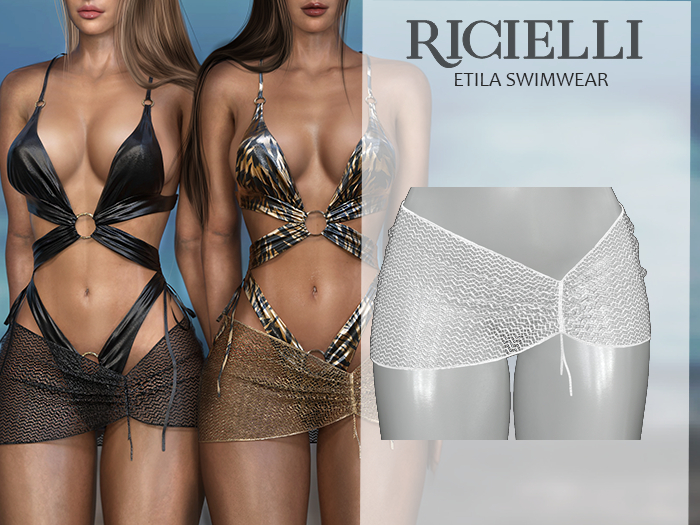 Ricielli - Etila Skirt / White