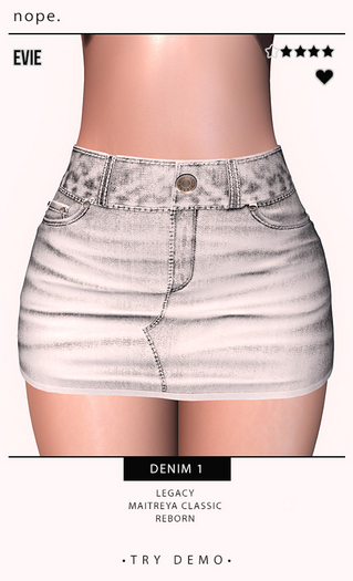 nope. evie - denim 1 [add to unpack]