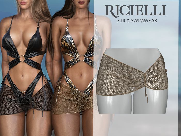 Ricielli - Etila Skirt / Golden