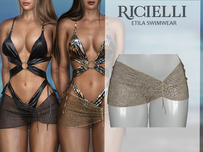 Ricielli - Etila Skirt / Gold