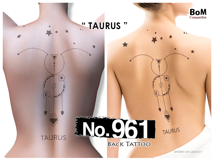 (Back Tattoo) No.961