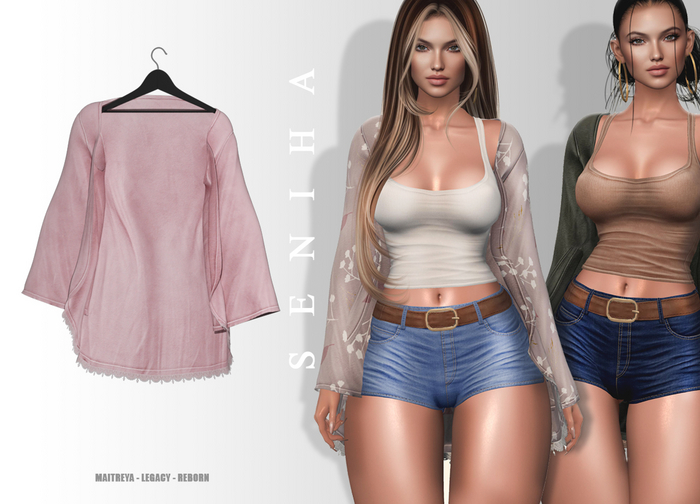 Seniha. Carol Jacket // Light Pink