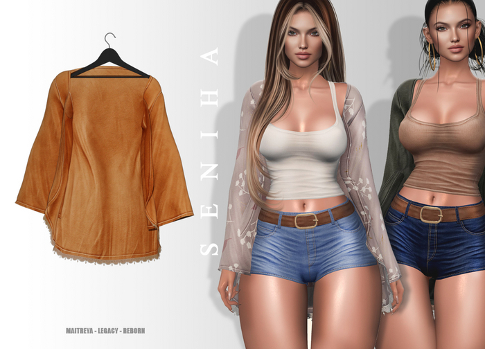 Seniha. Carol Jacket // Orange