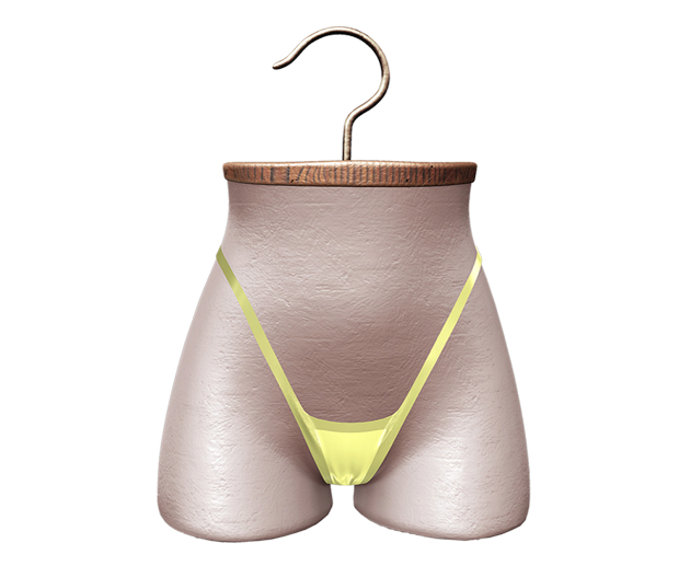 KYMILE - Stacy Thong - Yellow