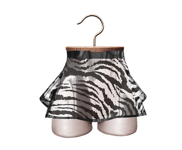 KYMILE - Stacy Skirt - Zebra