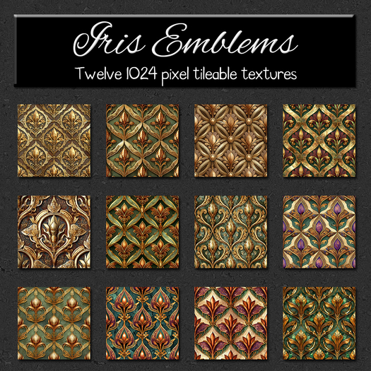 *Wallflowers* Iris Emblems