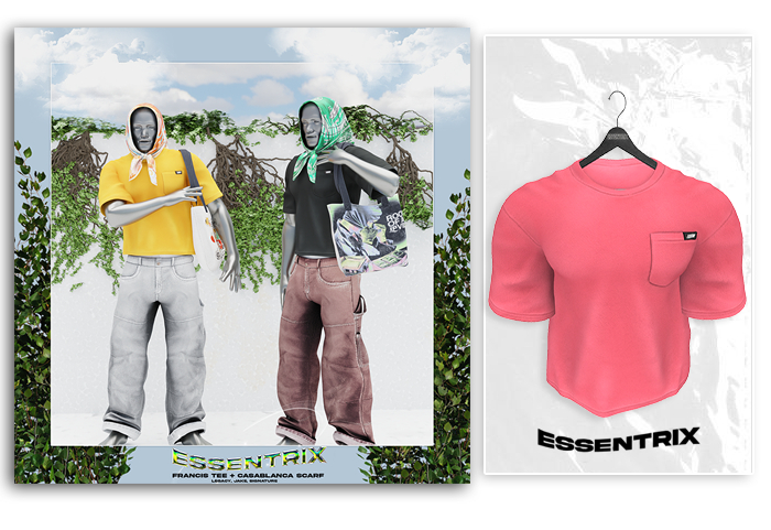 -ESSENTRIX-. Francis Tee (Pink)