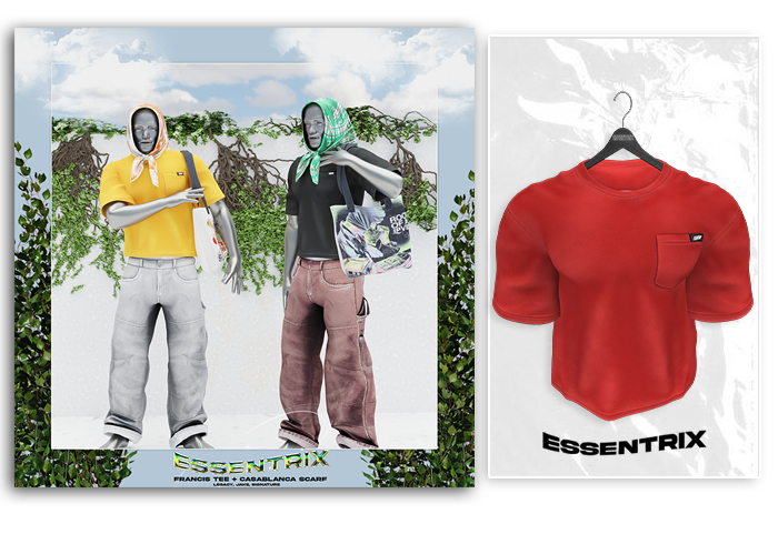 -ESSENTRIX-. Francis Tee (Red)