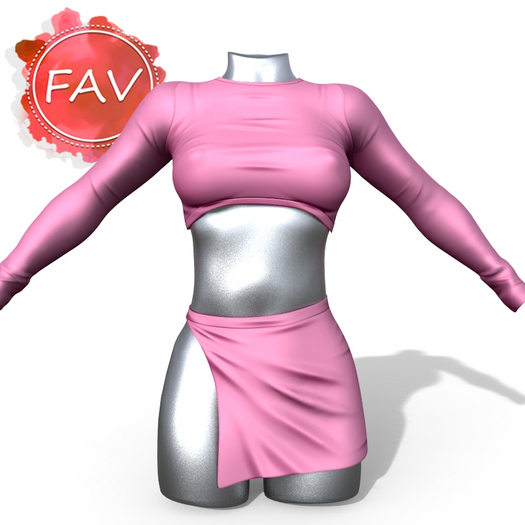 Pink Ines Outfit LaraX Reborn Legacy