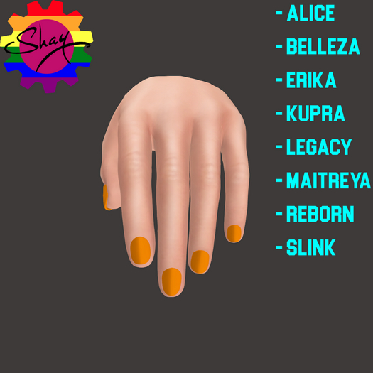 Orange Nails (F)
