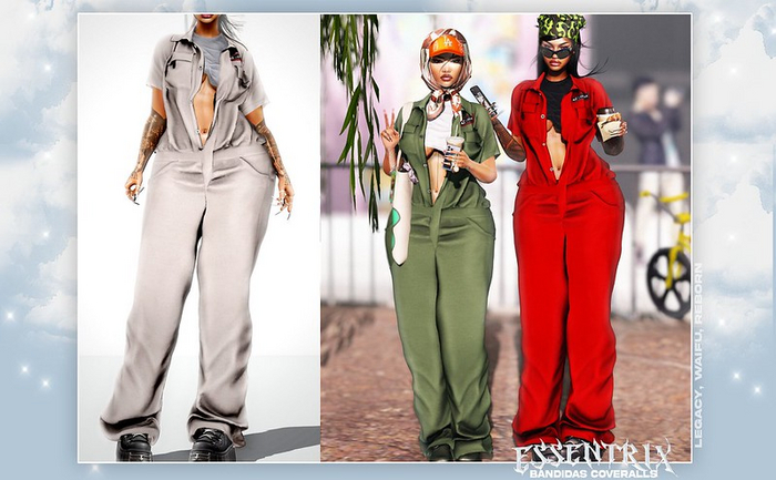 -ESSENTRIX-. Bandidas Coveralls FP