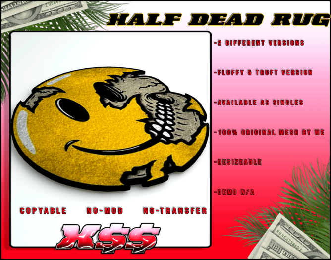 (X$$) - Half Dead Rugs (BOXED)
