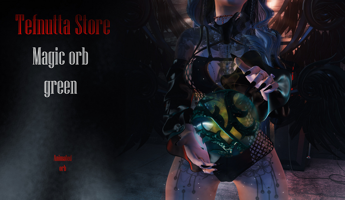 Tefnutta store magic orb green