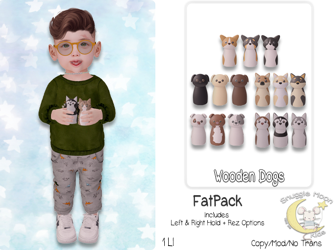 {SMK} Wooden Dogs - FatPack 