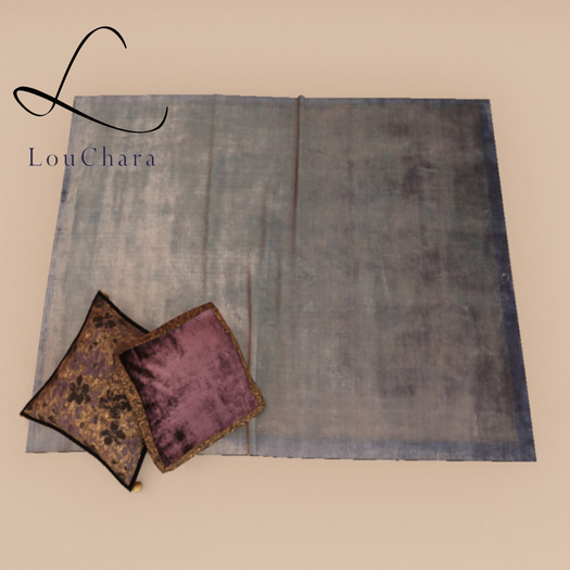 LouChara Lavinia Rug and Pillows 