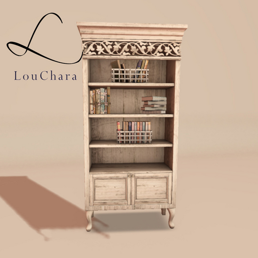 LouChara Rose Bookcase