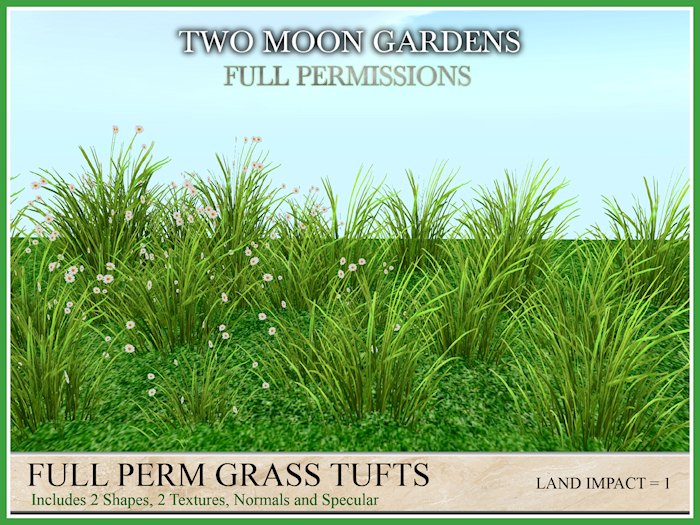 Full Perm Grass Tufts