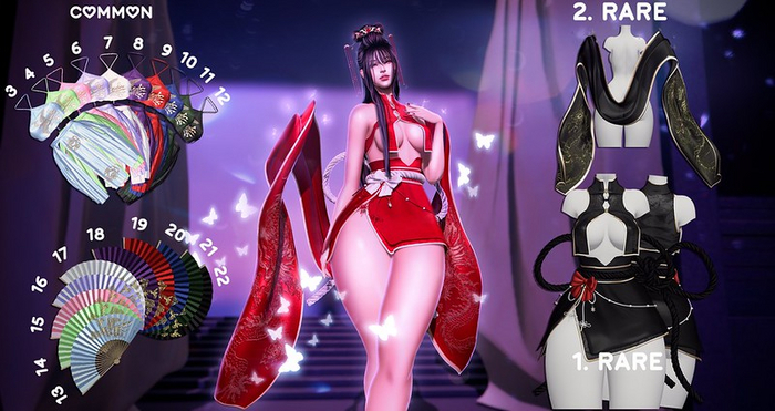 DOMUS - HAOHAO Set - Waifus Rares and All Fans