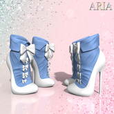 Blue White Adela Shoes Freya