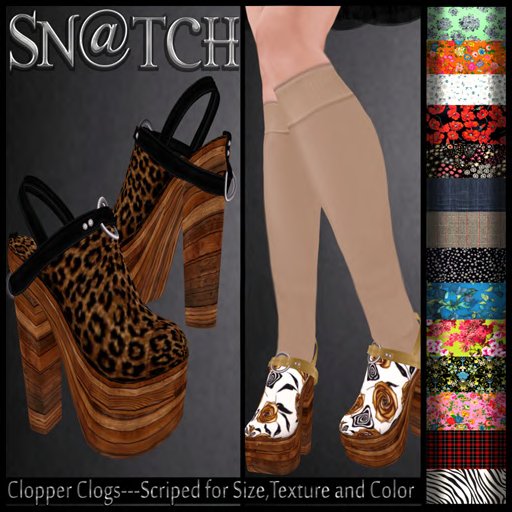 : :::Sn@tch Clopper Clogs:::