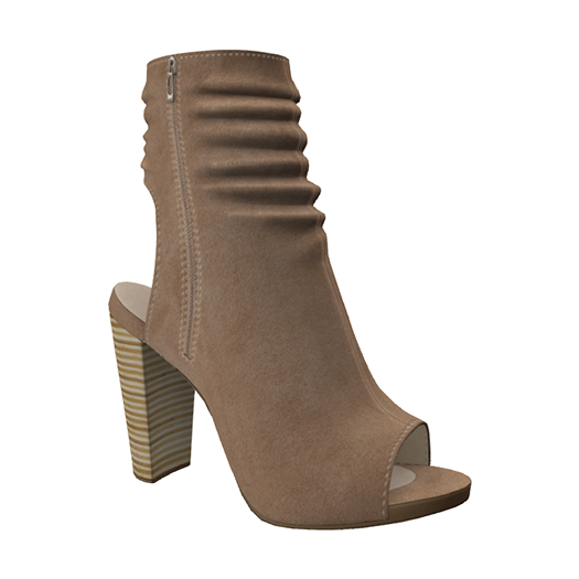 Aldra. Tara Booties (Nude)