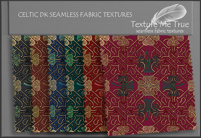 TMT Celtic Dk seamless fabric textures