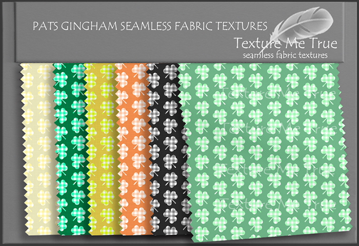 TMT Pats Gingham seamless fabric textures