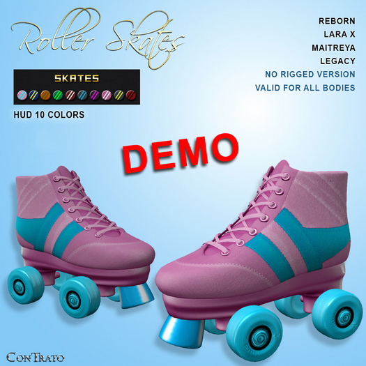 Second Life Marketplace - [ConTrato] Roller Skates DEMO