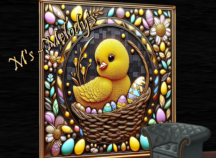 M's - Mosaic - Picture - Easter - "Mia"