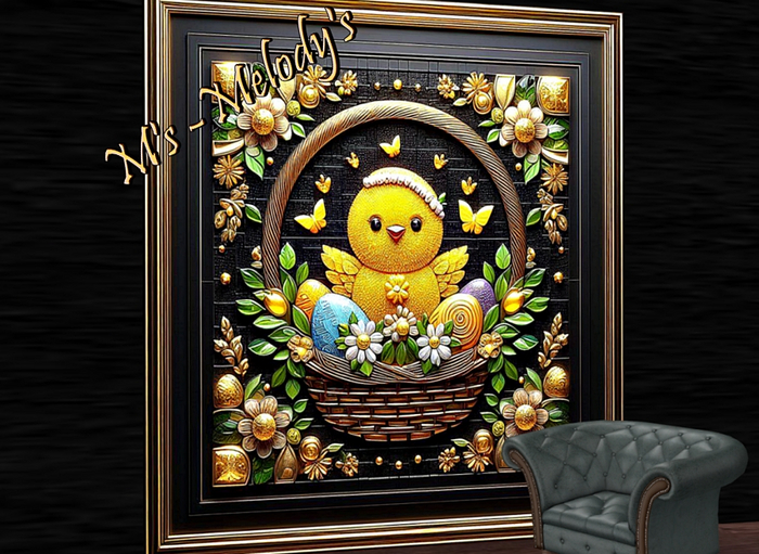 M's - Mosaic - Picture - Easter - "Rambi"