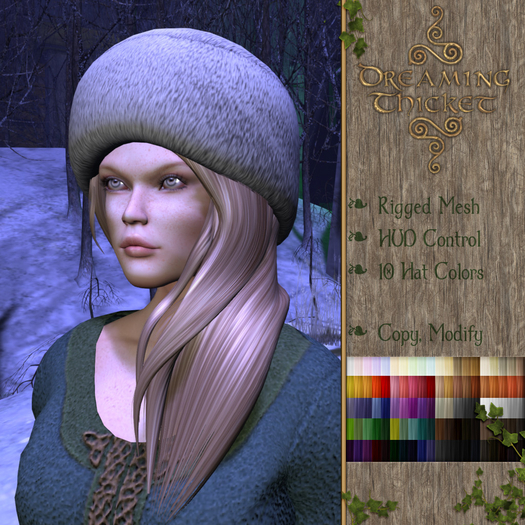 Dreaming Thicket - Snowdrop Hat/Hair - Fatpack