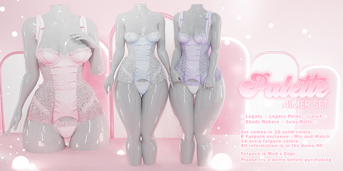 Palette - Aimer Panties [Fatpack]