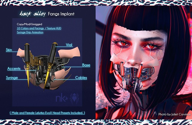[NK*] 'Back Alley' Fangs Implant