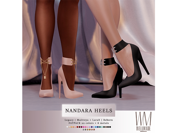 [WellMade] Nandara Heels