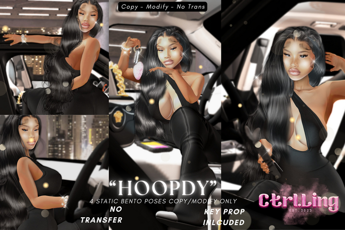 CTRL - " Hoopdy" Static Bento Pose Pack