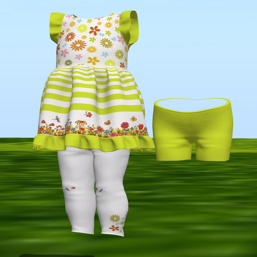 JJ's Spring Green Play Dress