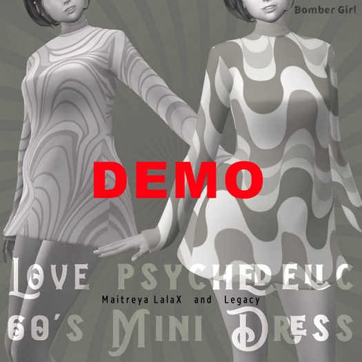 60's Mini Dress ---DEMO