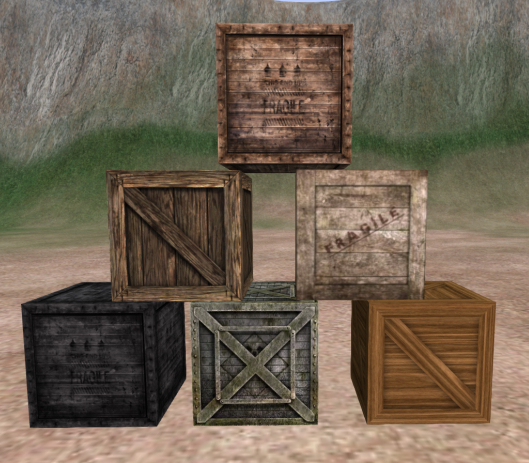 Wooden crate pack 2
