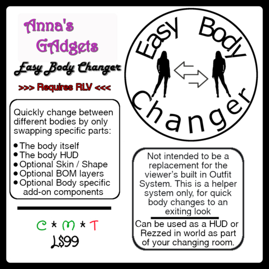 ~/AG/~ Easy Body Changer
