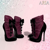 Wine Black Adela Shoes Maitreya