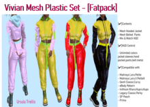 6884 Vivian Mesh Plastic Set - [Fatpack]