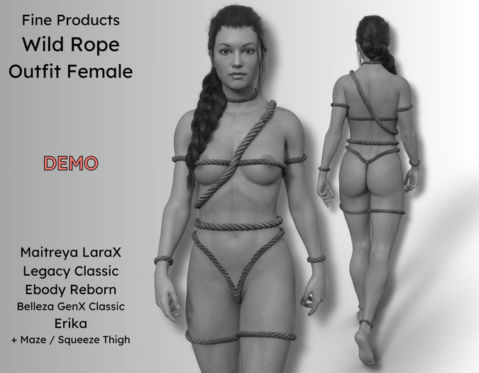 FP DEMO - Wild Rope Outfit - Female