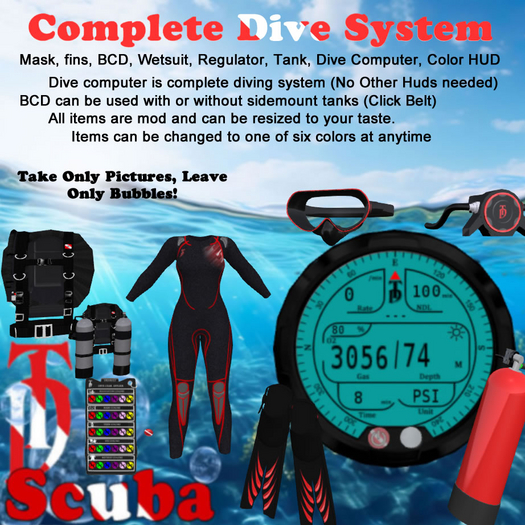 TD Scuba Gear Set (Full)