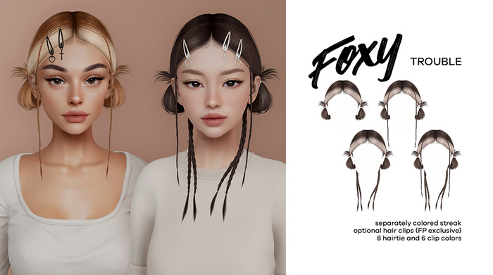 Foxy - Trouble Hair (Brown)