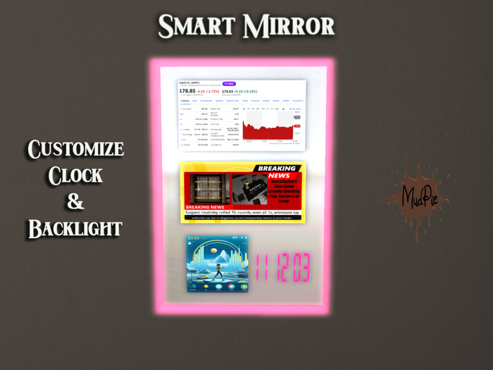.:MudPie:. Smart Mirror 