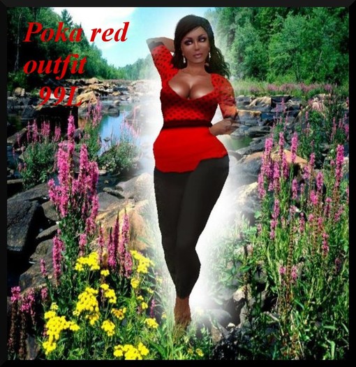 Poka Red Outfit
